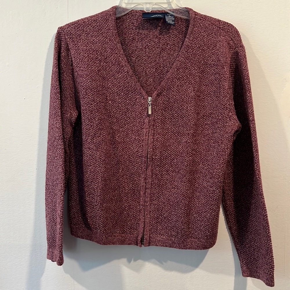 Like Brand New Liz Claiborne Zip Up Cardigan